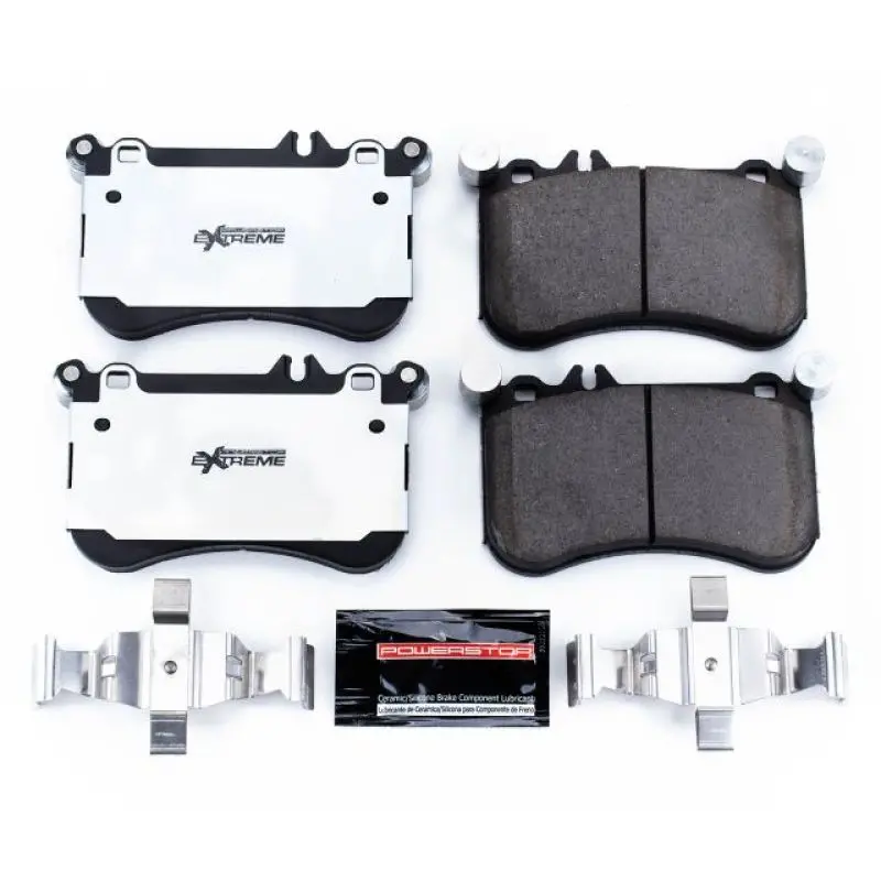 Power Stop 12-18 Mercedes-Benz Cls550 Front Z26 Extreme Street Brake Pads W/Hardware 1