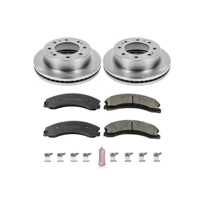 Power Stop 12-19 Gmc Sierra 3500 Hd Front Autospecialty Brake Kit 1