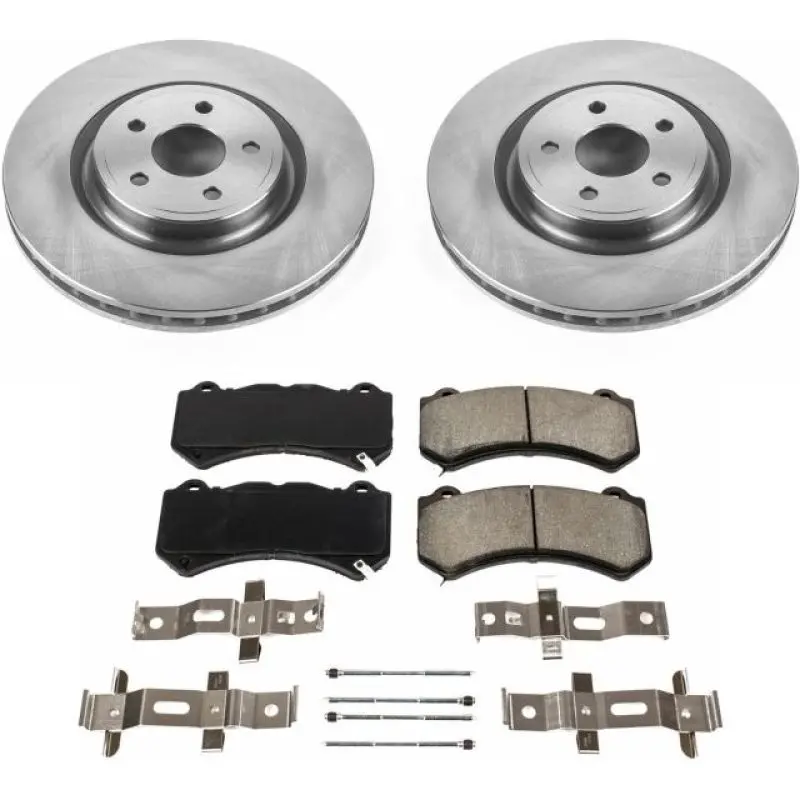 Power Stop 12-20 Jeep Grand Cherokee Front Autospecialty Brake Kit 1