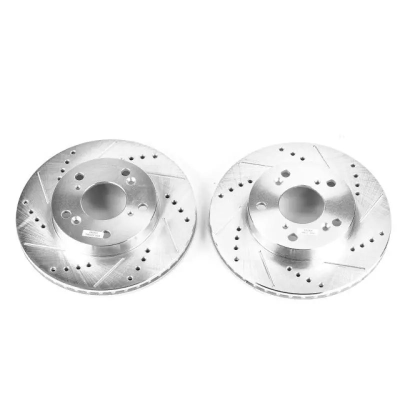 Power Stop 13-14 Acura Ilx Front Evolution Drilled & Slotted Rotors - Pair 1