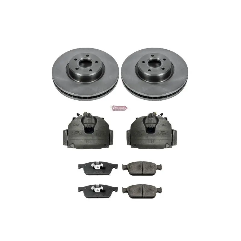 Power Stop 13-14 Ford Focus Front Autospecialty Kit W/Cals 1