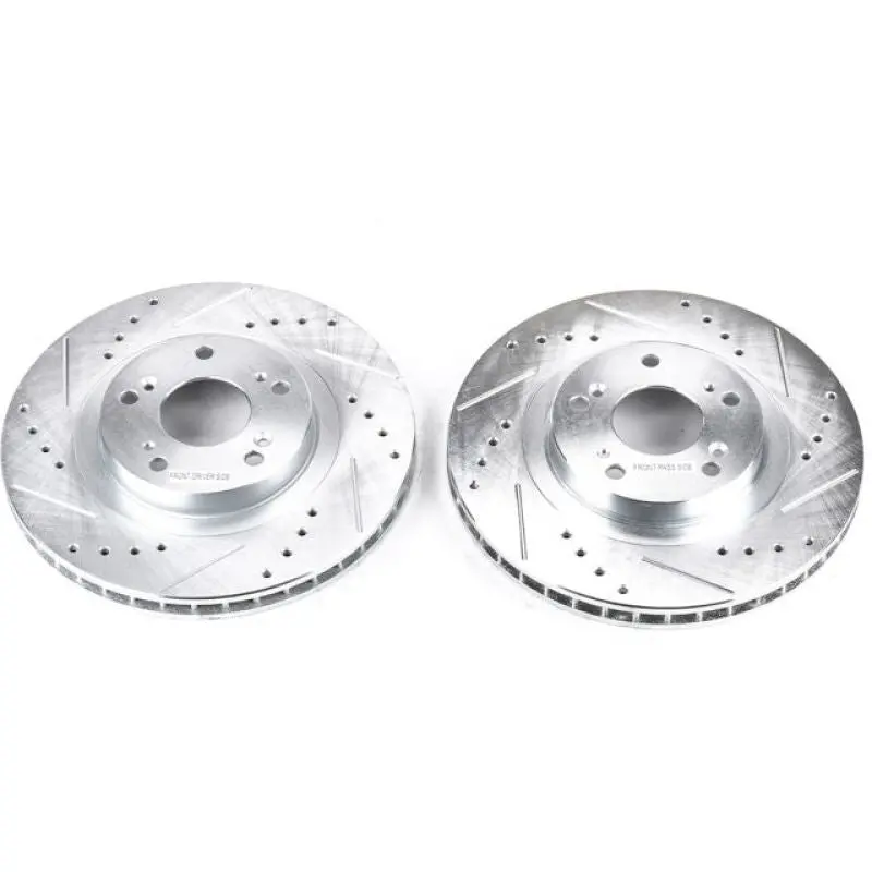Power Stop 13-15 Acura Ilx Front Evolution Drilled & Slotted Rotors - Pair 1