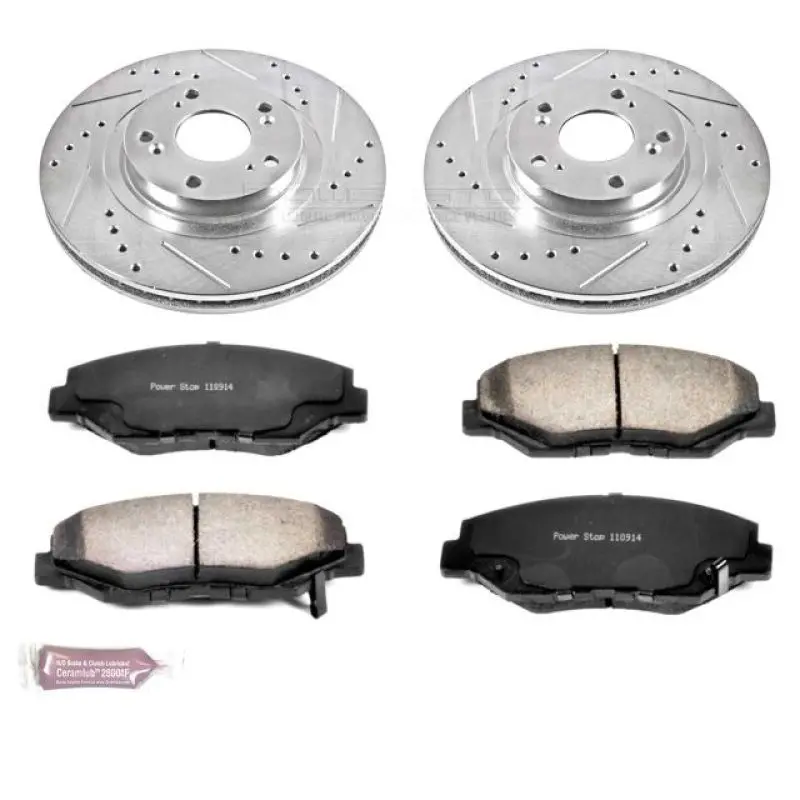Power Stop 13-15 Acura Ilx Front Z36 Truck & Tow Brake Kit 1
