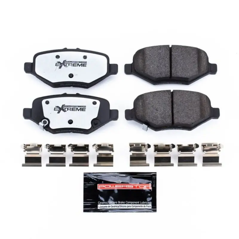 Power Stop 13-16 Ford Explorer Rear Z36 Truck & Tow Brake Pads W/Hardware 1