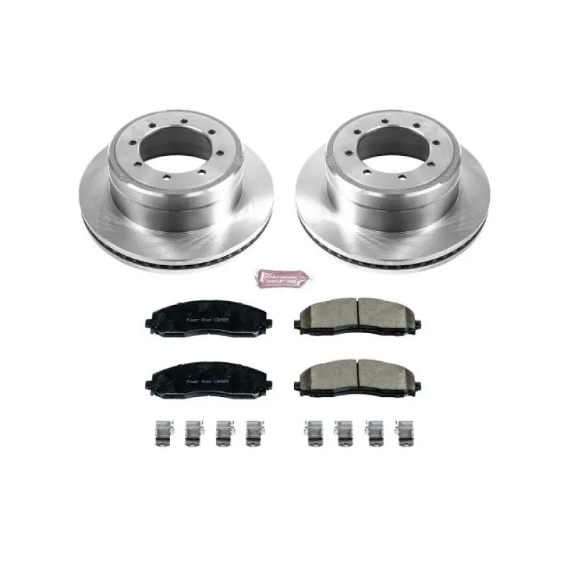 Power Stop 13-16 Ford F-450 Super Duty Rear Autospecialty Brake Kit 1