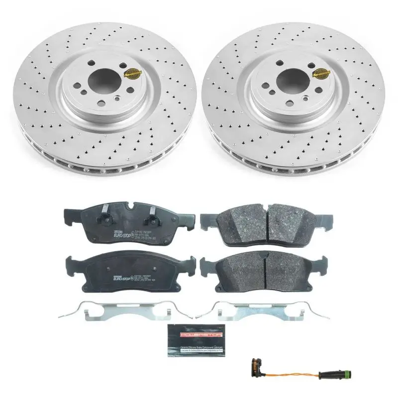 Power Stop 13-16 Mercedes-Benz Gl450 Front Eurostop Brake Kit 1