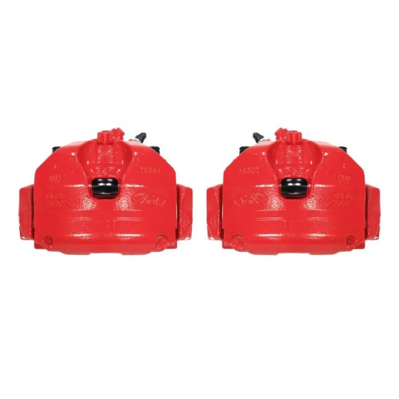 Power Stop 13-17 Ford Escape Front Red Calipers W/Brackets - Pair 1