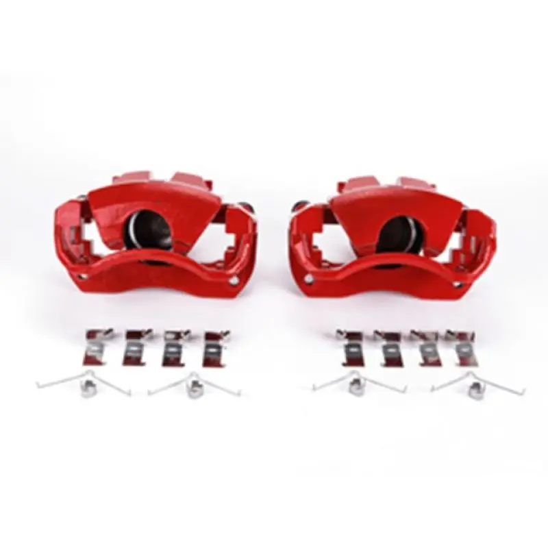 Power Stop 13-17 Lexus Es300h Front Red Calipers W/Brackets - Pair 1