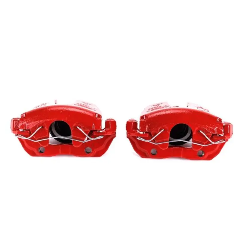 Power Stop 13-18 Ford C-Max Front Red Calipers W/Brackets - Pair 1