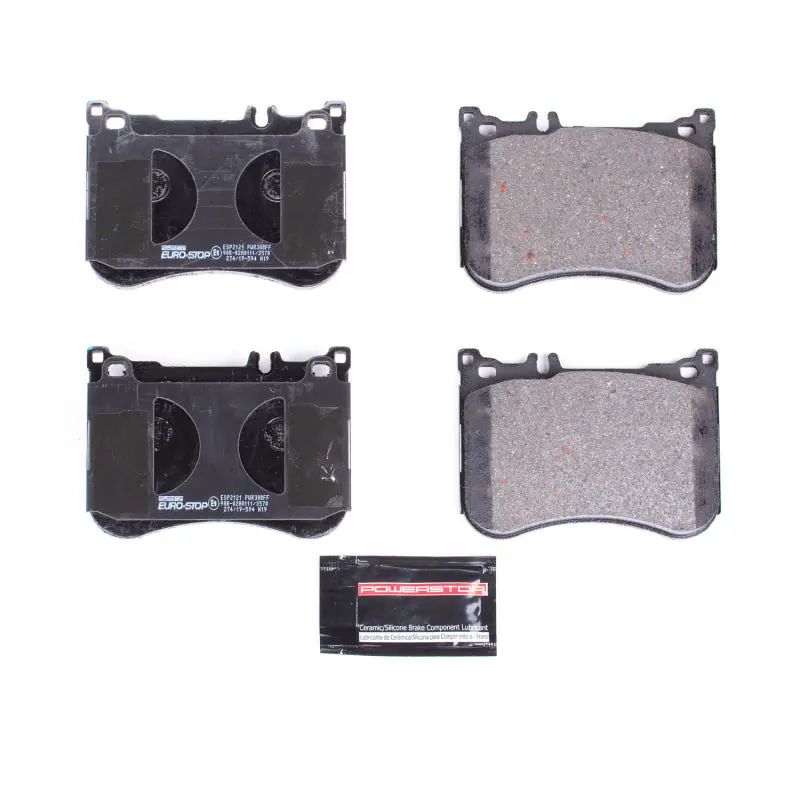 Power Stop 13-18 Mercedes-Benz Sl550 Euro-Stop Ece-R90 Front Brake Pads 1