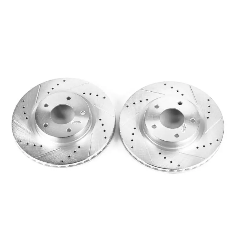 Power Stop 13-19 Nissan Altima Front Evolution Drilled & Slotted Rotors - Pair 1