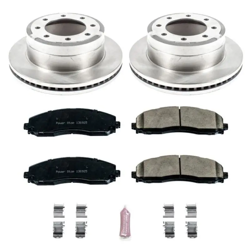 Power Stop 13-22 Ford F-350 Super Duty Rear Autospecialty Brake Kit 1