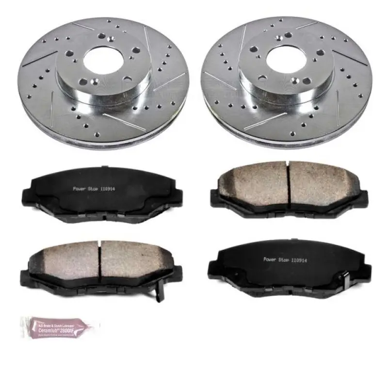Power Stop 14-15 Acura Ilx Front Z36 Truck & Tow Brake Kit 1