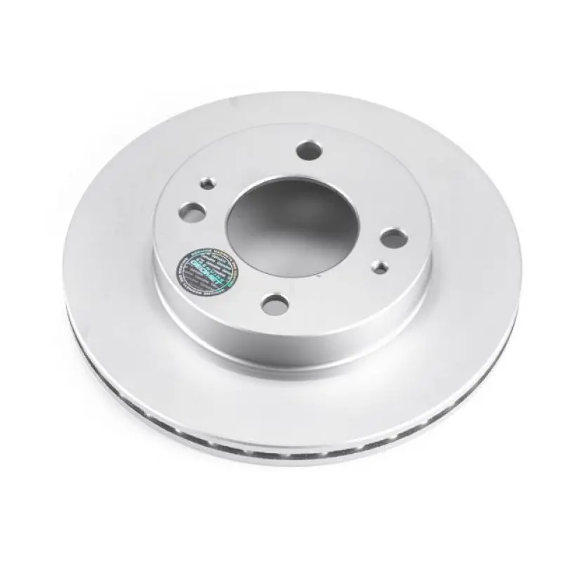 Power Stop 14-15 Mitsubishi Mirage Front Evolution Geomet Coated Rotor 1