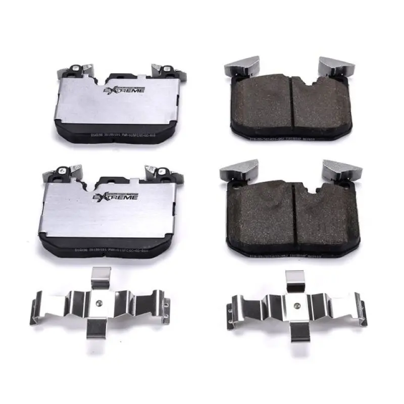 Power Stop 14-16 Bmw 228I Front Z26 Extreme Street Brake Pads W/Hardware 1