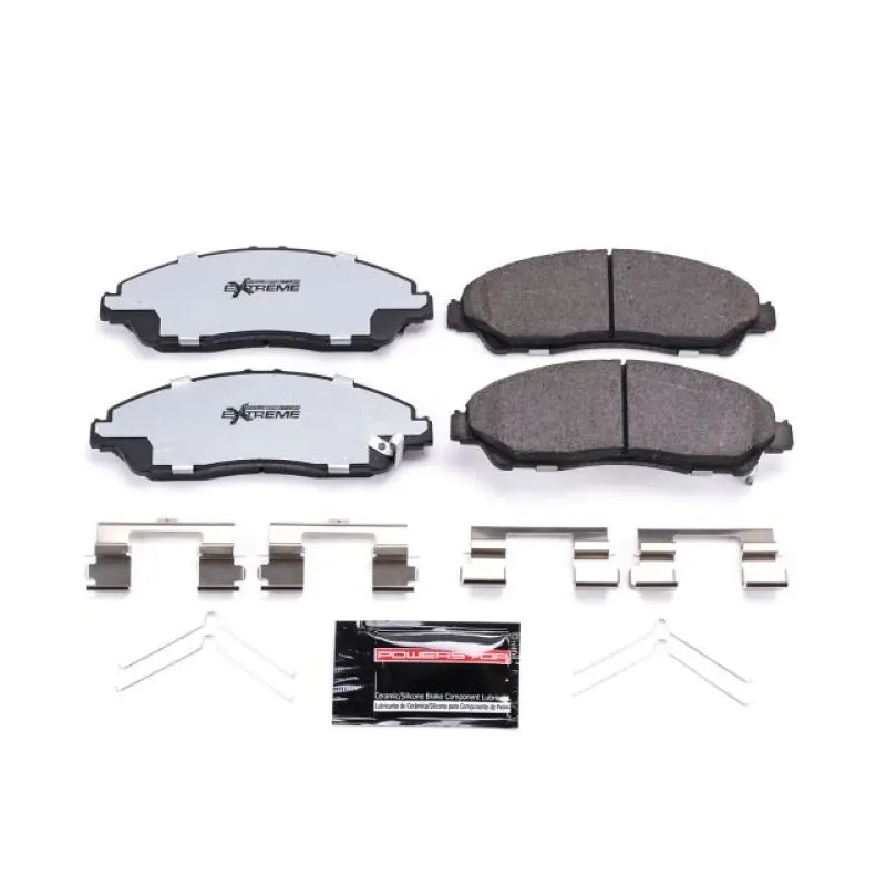 Power Stop 14-17 Acura Mdx Front Z36 Truck & Tow Brake Pads W/Hardware 1