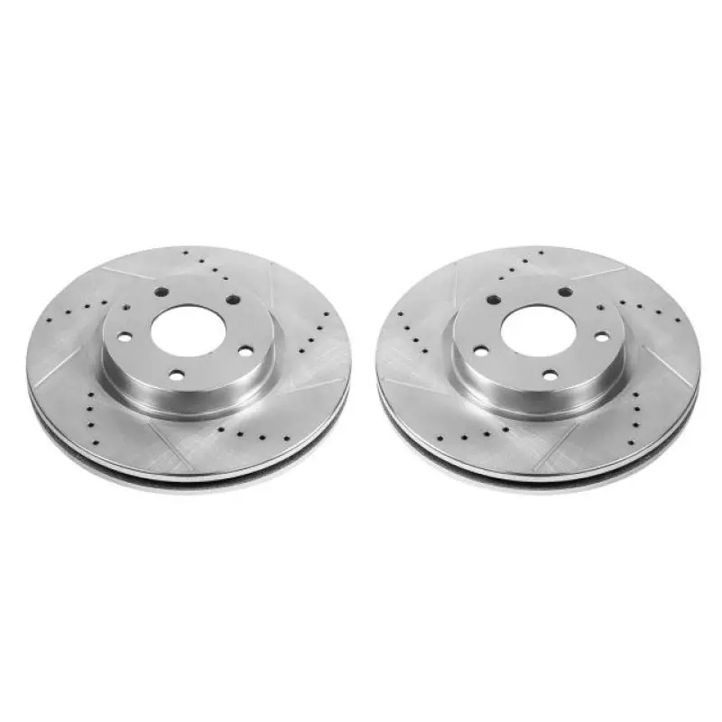 Power Stop 14-18 Mazda 6 Front Evolution Drilled & Slotted Rotors - Pair 1