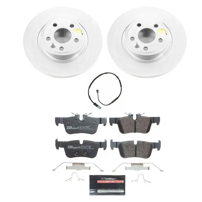 Power Stop 14-20 Bmw I3 Rear Euro-Stop Brake Kit 1