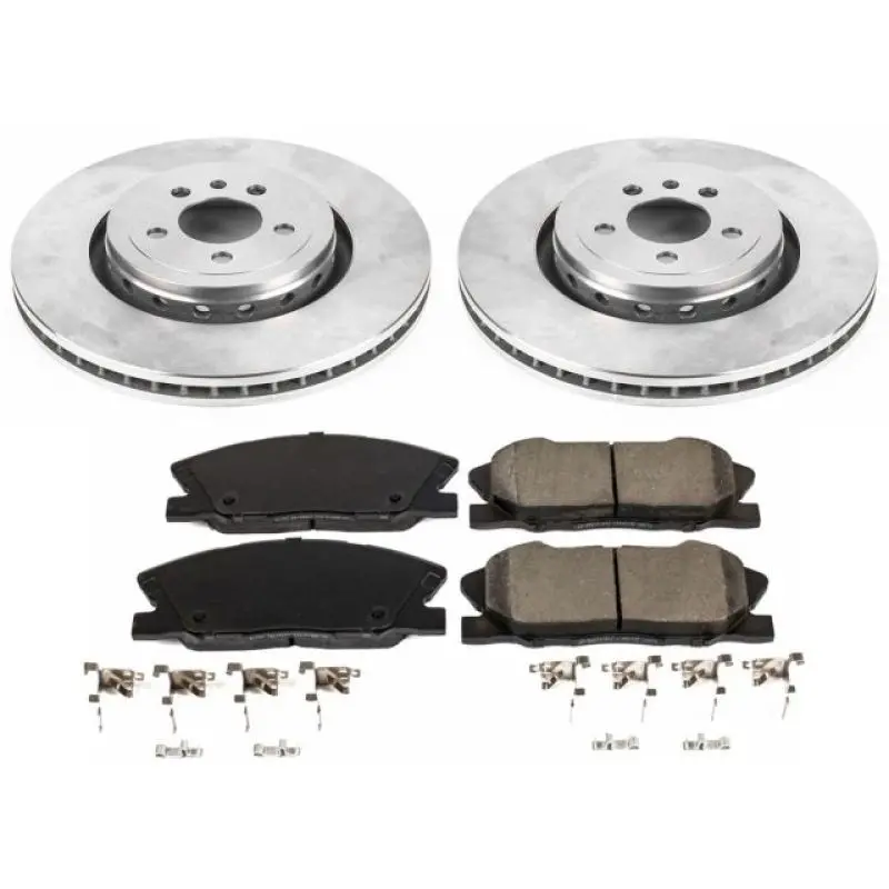 Power Stop 14-22 Dodge Charger Front Autospecialty Brake Kit 1