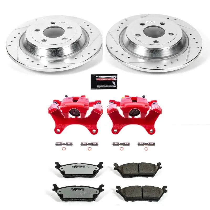 Power Stop 15-17 Ford F-150 Rear Z36 Truck&Tow Kit W/Cals 1