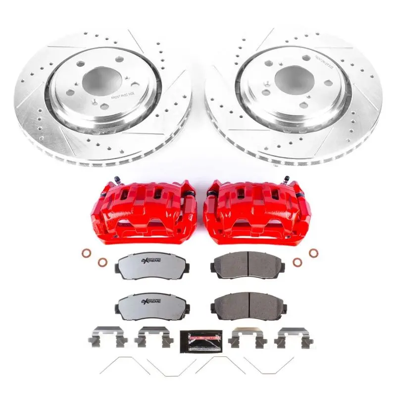 Power Stop 15-17 Honda Odyssey Front Z26 Street Kit W/Cals 1