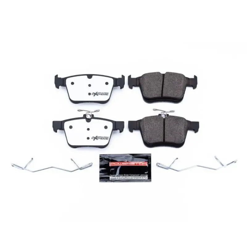 Power Stop 15-19 Audi A3 Rear Z26 Extreme Street Brake Pads W/Hardware 1