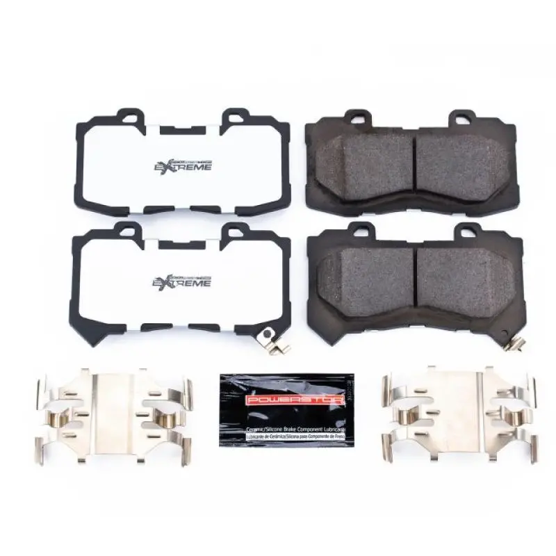 Power Stop 15-19 Chevrolet Colorado Front Z36 Truck & Tow Brake Pads W/Hardware 1