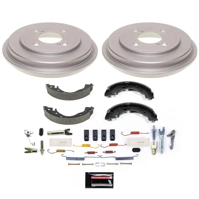 Power Stop 15-20 Honda Fit Rear Autospecialty Drum Kit 1