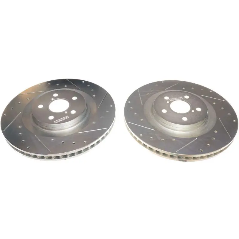 Power Stop 16-17 Lexus Gs200t Front Evolution Drilled & Slotted Rotors - Pair 1