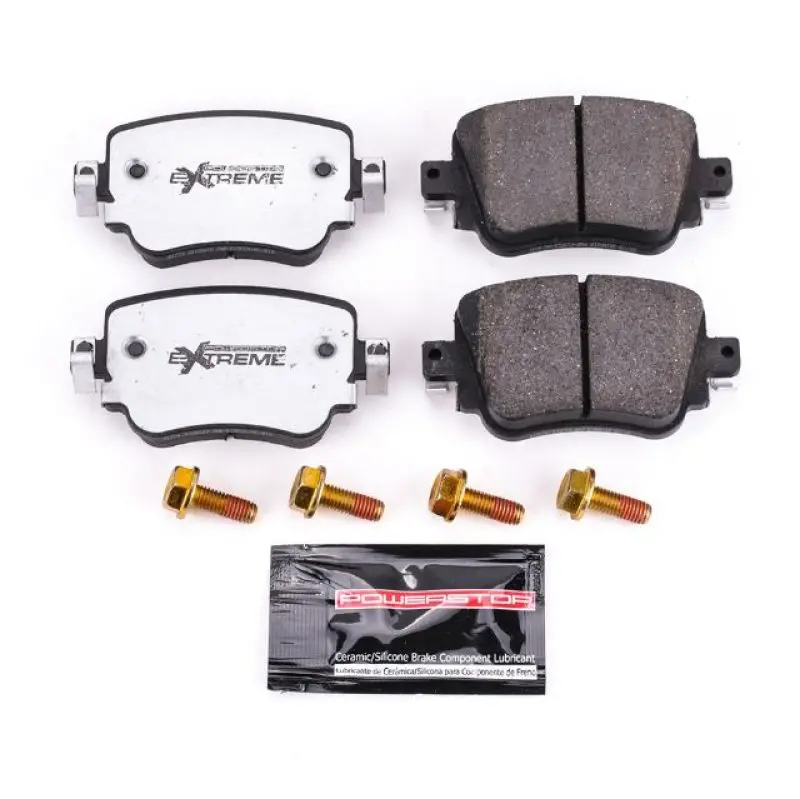 Power Stop 16-18 Audi Q3 Rear Z26 Extreme Street Brake Pads W/Hardware 1
