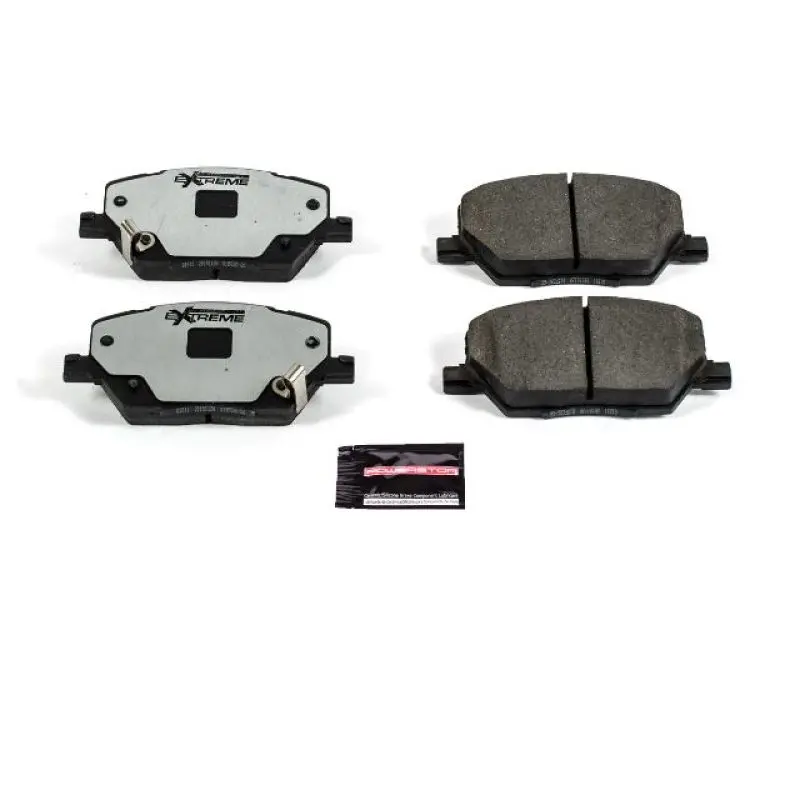 Power Stop 16-18 Fiat 500X Front Z36 Truck & Tow Brake Pads W/Hardware 1