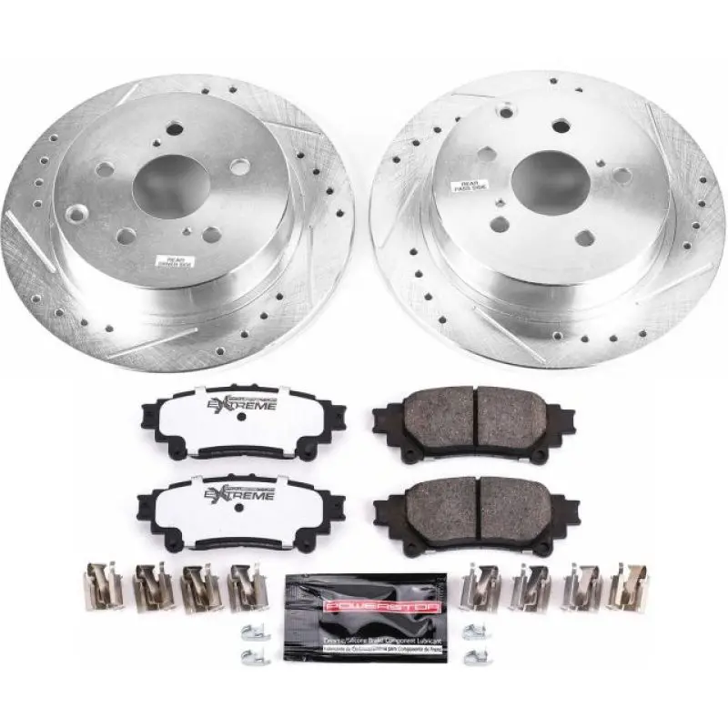 Power Stop 16-18 Toyota Mirai Rear Z36 Truck & Tow Brake Kit 1