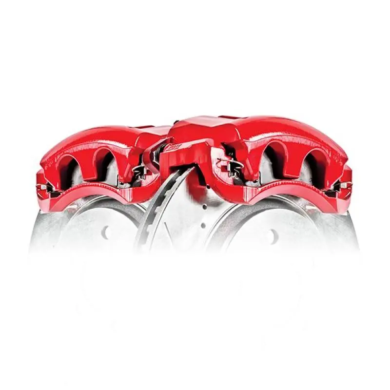 Power Stop 16-19 Kia Optima Front Red Caliper (Pair) 1