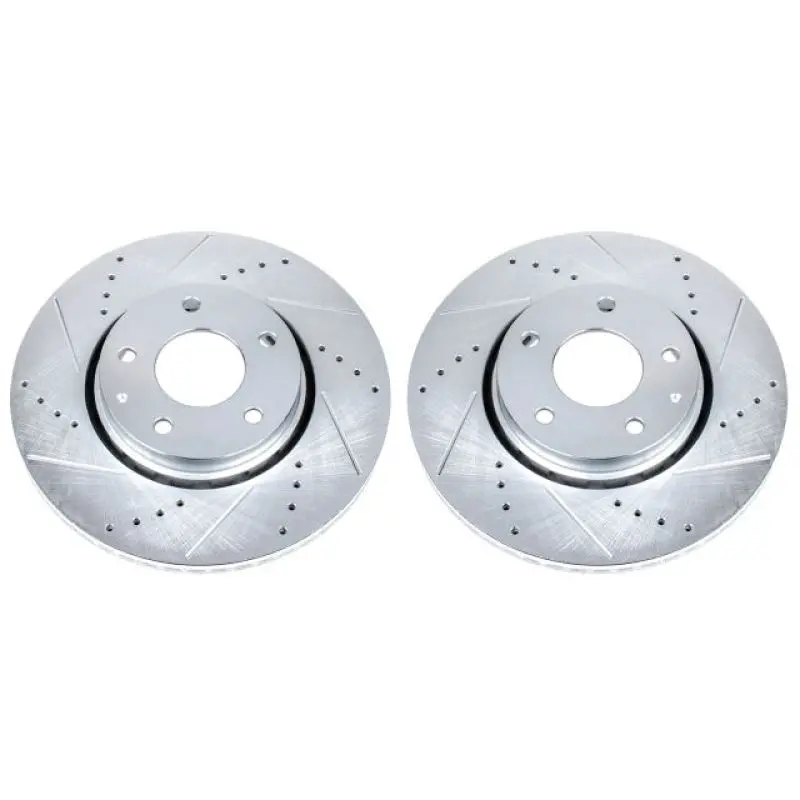 Power Stop 16-19 Mazda Cx-5 Front Evolution Drilled & Slotted Rotors - Pair 1