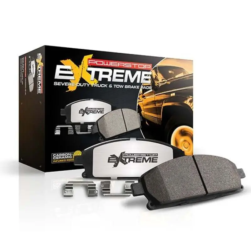 Power Stop 16-23 Mercedes-Benz Metris Rear Z36 Truck & Tow Brake Pad W/Hardware 1
