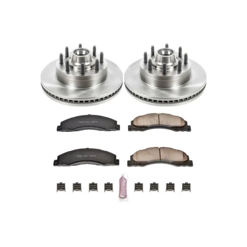 Power Stop 17-18 Ford E-450 Super Duty Front Autospecialty Brake Kit 1