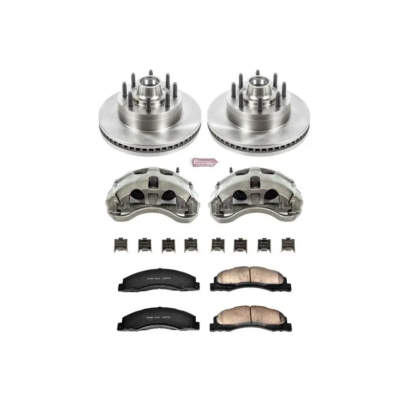 Power Stop 17-18 Ford E-450 Super Duty Front Autospecialty Kit W/Cals 1