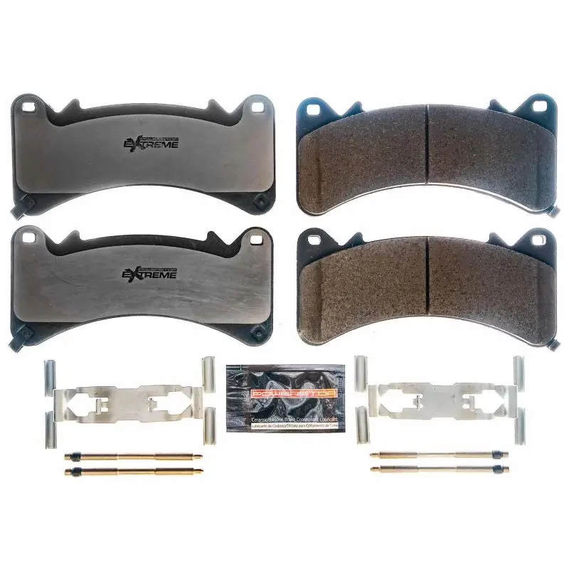 Power Stop 17-19 Cadillac Escalade Front Z36 Truck & Tow Brake Pads W/Hardware 1
