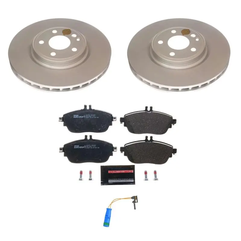 Power Stop 17-19 Infiniti Qx30 Front Euro-Stop Brake Kit 1