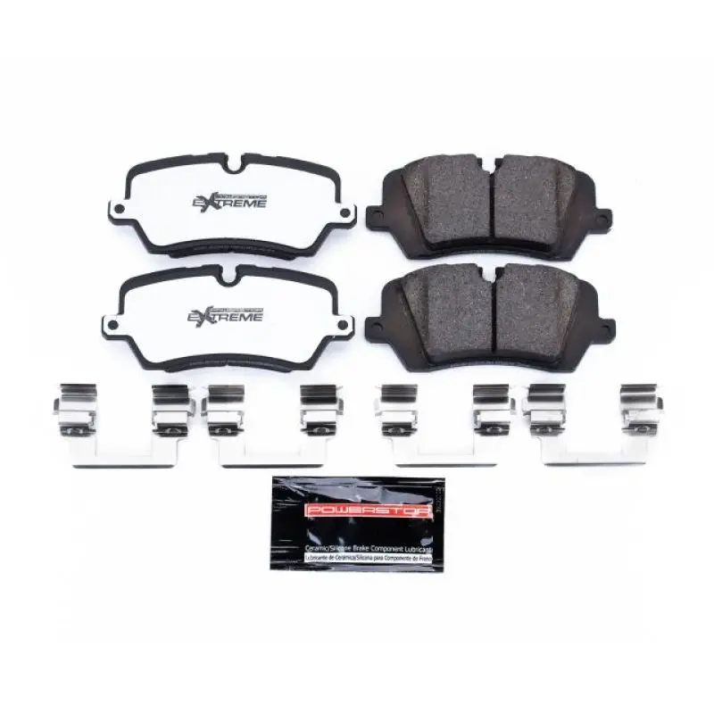 Power Stop 17-19 Land Rover Discovery Rear Z36 Truck & Tow Brake Pads W/Hardware 1