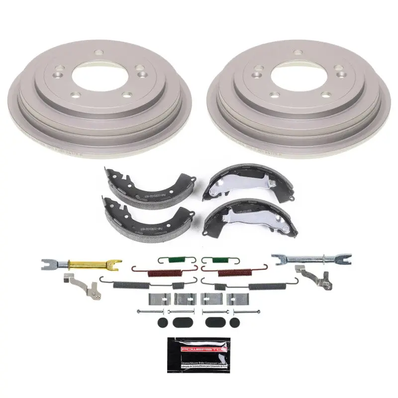 Power Stop 17-20 Hyundai Elantra Rear Autospecialty Drum Kit 1