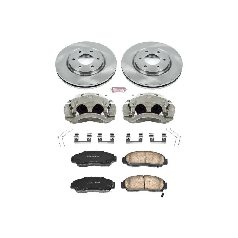 Power Stop 17-22 Nissan Titan Front Autospecialty Kit W/Cals 1