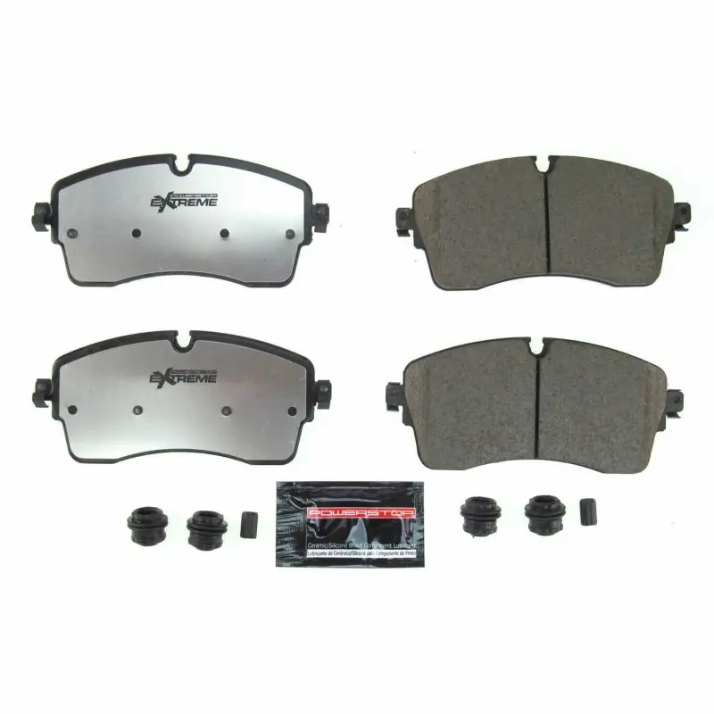 Power Stop 18-19 Land Rover Discovery Front Z36 Truck & Tow Brake Pads W/Hardware 1