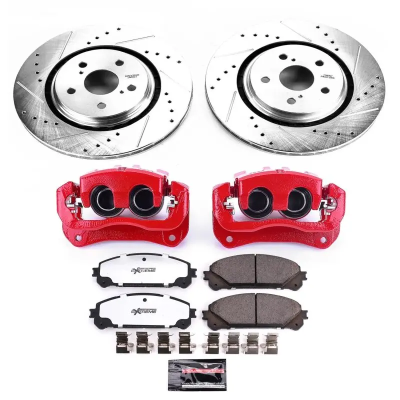 Power Stop 18-21 Lexus Rx450hl Front Z36 Truck & Tow Kit W/Cals 1