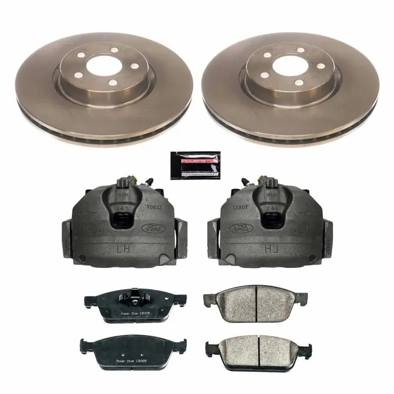 Power Stop 18-22 Ford Transit Connect Front Autospecialty Kit W/Cals 1