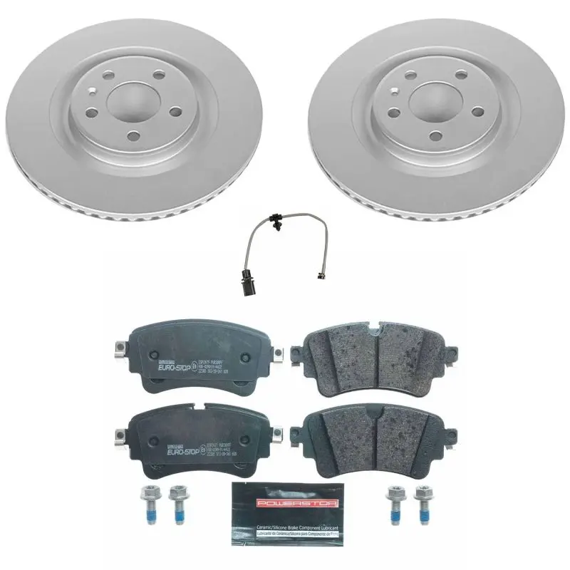 Power Stop 19-20 Audi A6 Quattro Rear Euro-Stop Brake Kit 1