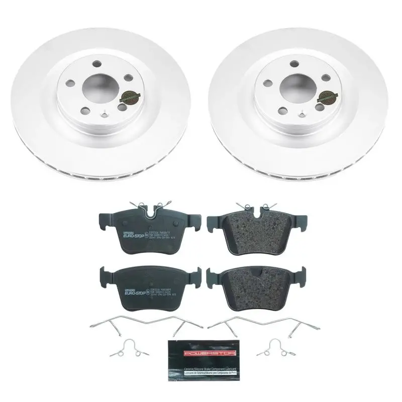 Power Stop 19-20 Volvo S60 Rear Euro-Stop Brake Kit 1