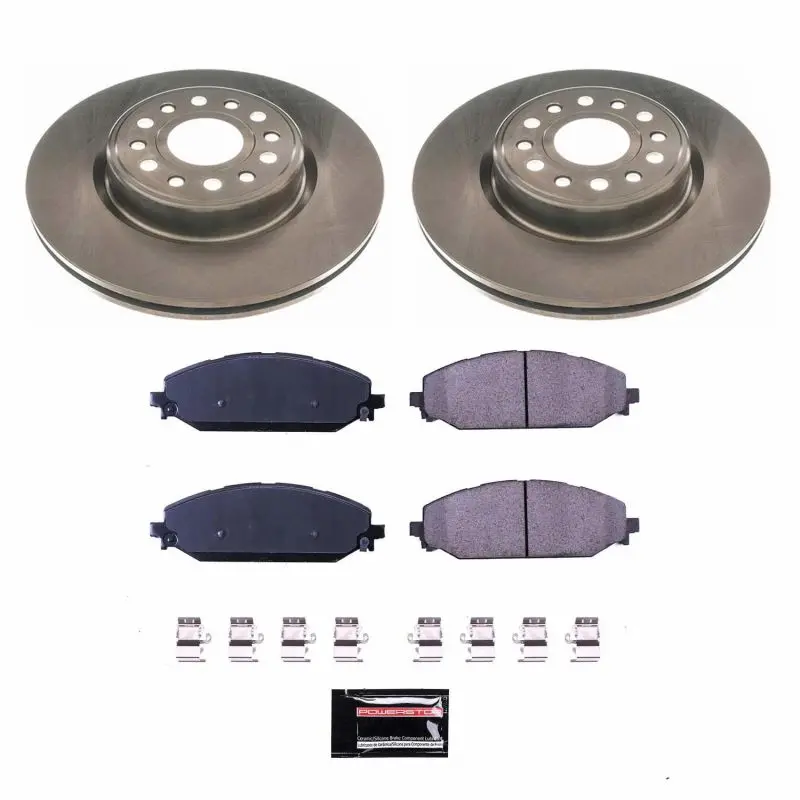 Power Stop 19-22 Ram 1500 Front Autospecialty Brake Kit 1