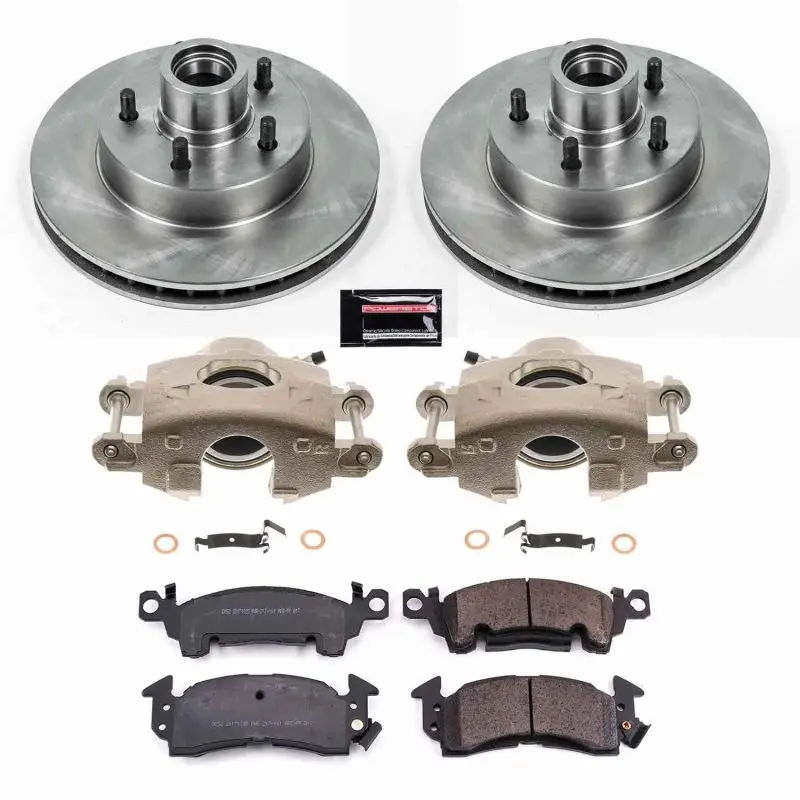 Power Stop 1977 Cadillac Fleetwood Front Autospecialty Kit W/Cals 1