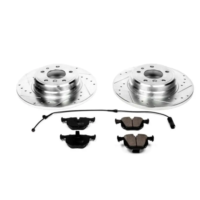 Power Stop 1995 Bmw 740I Rear Z23 Evolution Sport Brake Kit 1
